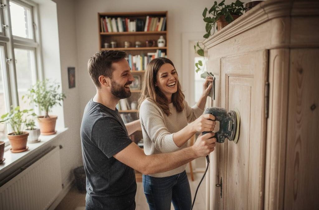 Jak samodzielnie odnowić stare meble podczas remontu?